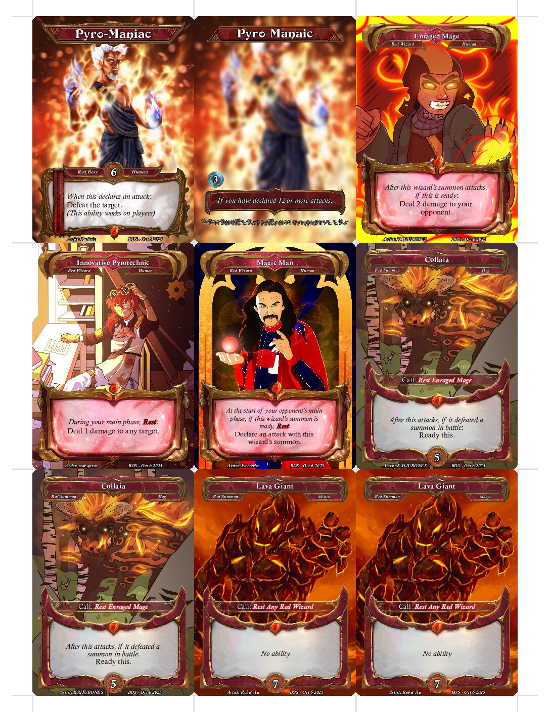 Fiery Aggression – Red Starter Deck