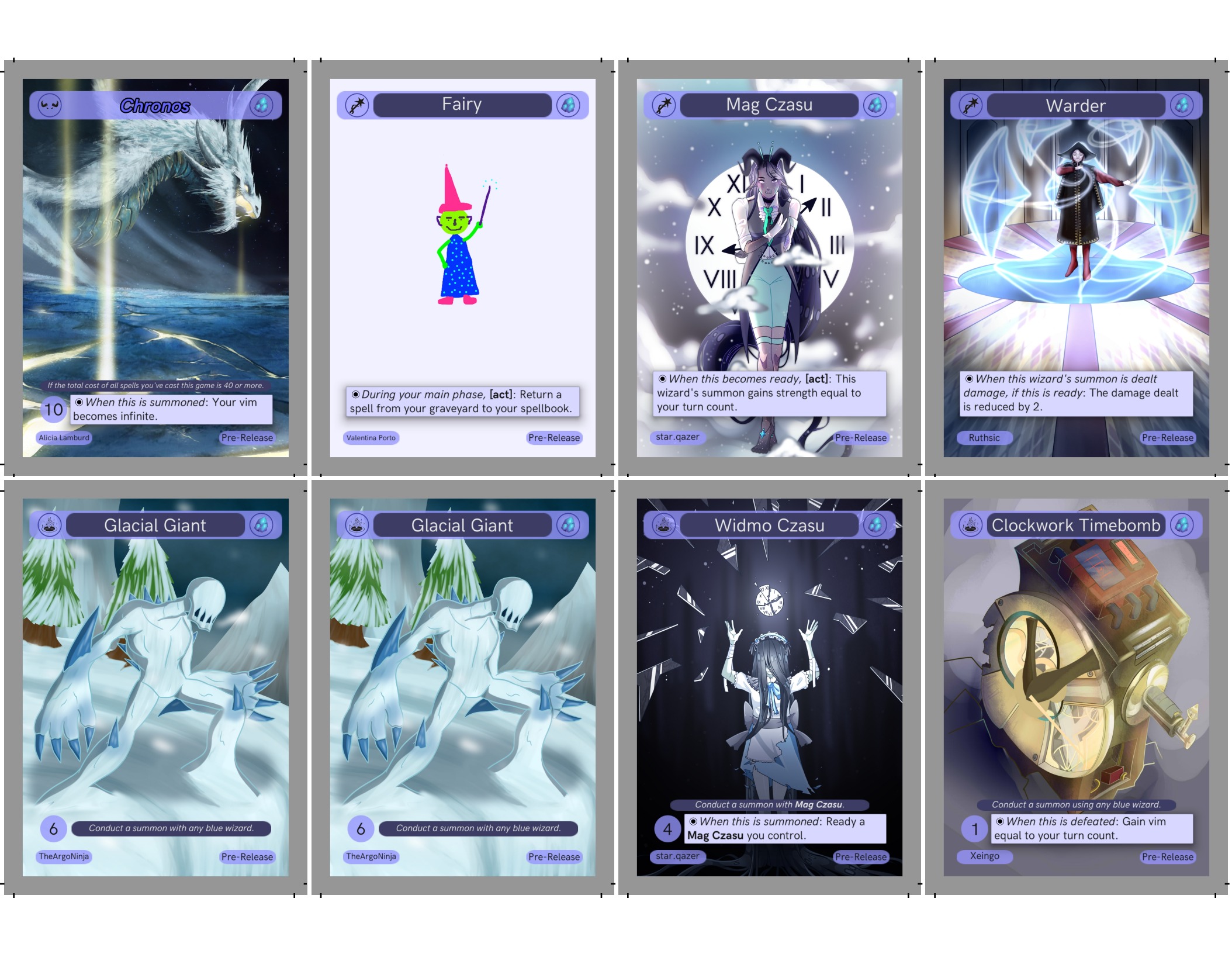 Icy Precision – Blue Starter Deck